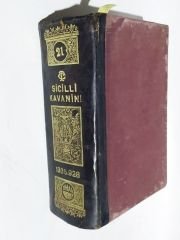 Sicilli Kavanini 1928 / Kitap