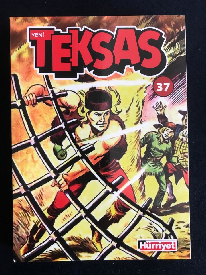 Teksas Sayı:37 Sırt no:75 - Hürriyet yayınları