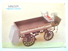 10. Klasik Otomobil Daimler 1992 MINOLTA - Sovyet dönemi cep takvimi