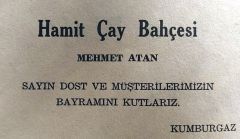 Hamit Çay Bahçesi Kumburgaz / Dergi - gazete reklamları