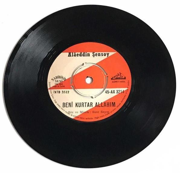 Beni Kurtar Allahım - Çamlıca Mehtabı  / Alaettin Şensoy - 45'lik PLAK
