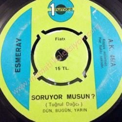 Soruyor musun, Garip anam - Esmeray / 45'lik Plak
