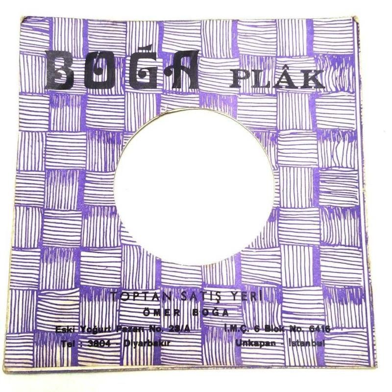 Boğa Plak / 45'lik plak kapağı