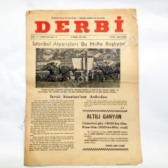 Derbi, 21 Nisan 1981 Bakırköy efemeraları, At yarışları - Efemera