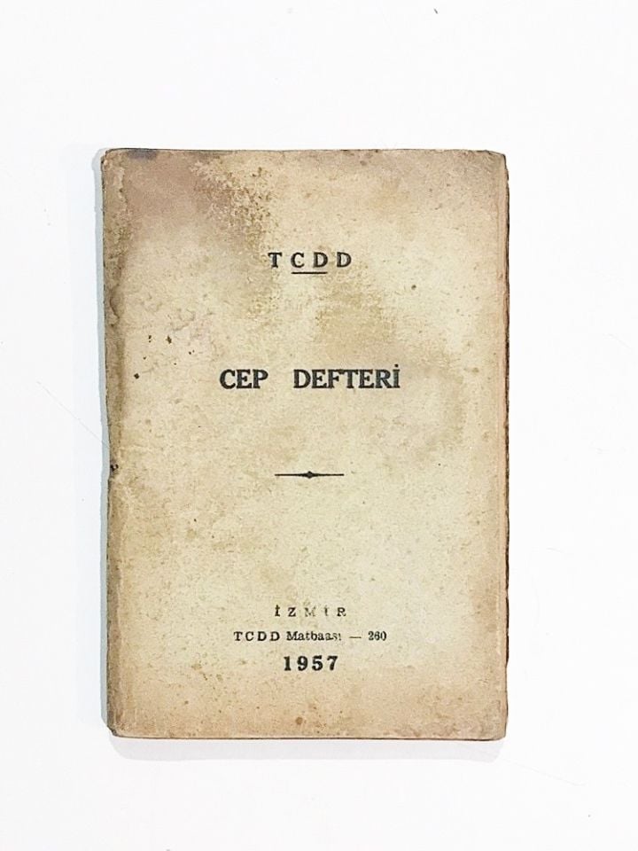 Cep Defteri / TCDD 1957 (İçi yazısız)