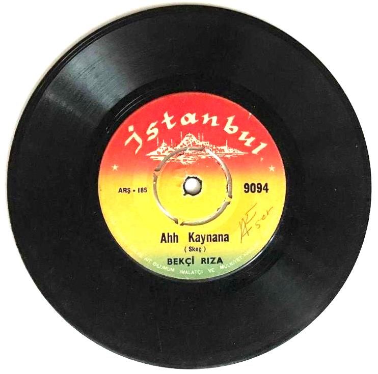 Ahh Kaynana - Yanıyosun / Bekçi Rıza / 45'lik plak
