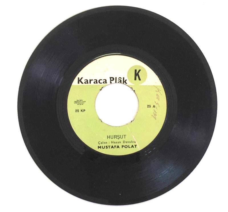 Hurşut - O Nasıl Yar İmiş Sevdi Unuttu Beni / Mustafa Polat - 45'lik PLAK