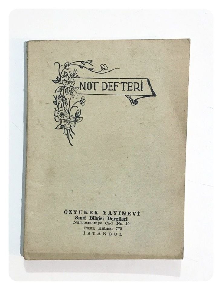 İlk Okul Not Defteri - Özyürek Yayınevi