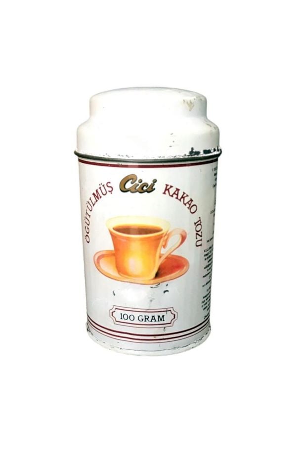 Öğütülmüş Cici Kakao Tozu CİCİSAN - 100 Gr. Teneke kutu