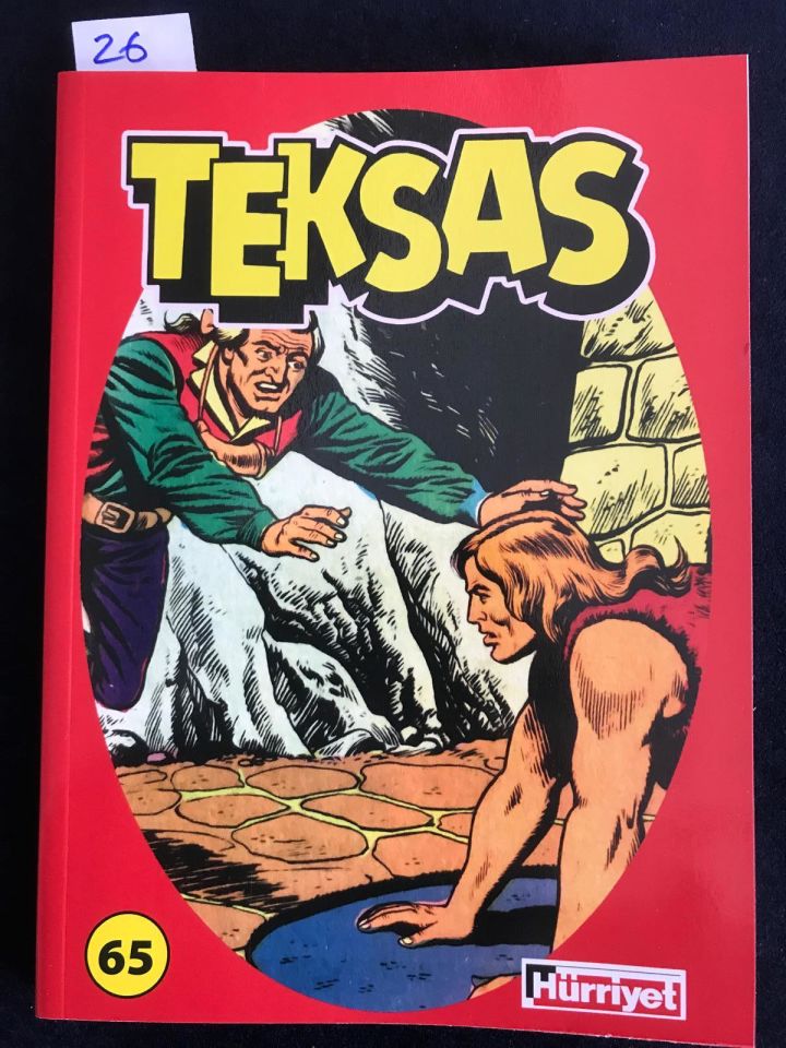 Teksas Sayı:65 Sırt no:131- Hürriyet yayınları