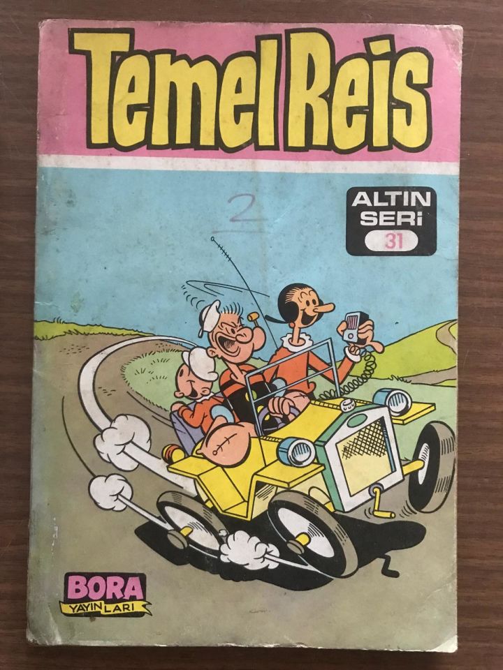 Temel Reis Altın Seri 31 - Bora Yayınları / Çizgi roman