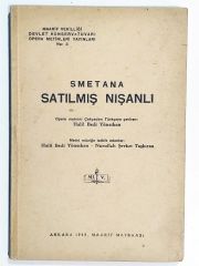Satılmış Nişanlı / Smetana / Halil Bedi YÖNETKEN - Kitap