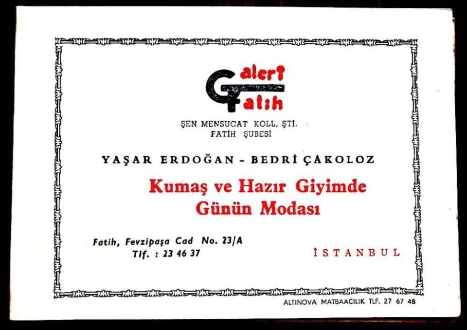Luna Park Aile Gazinosu / Galeri Fatih - Şen Mensucat Koll. Şti / Fotoğraf Kabı