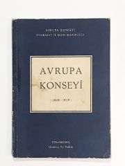 Avrupa Konseyi 1949-1959  - Kitap