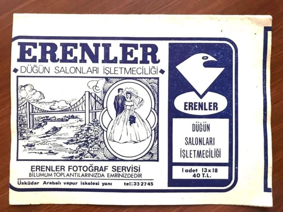 Erenler Düğün Salonları İşletmeciliği ÜSKÜDAR /  Fotoğraf Kabı