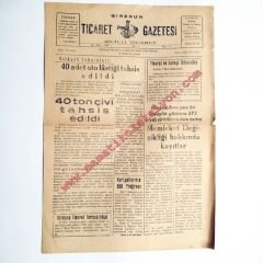 Giresun Ticaret Gazetesi, 26 Mart 1956 - Efemera
