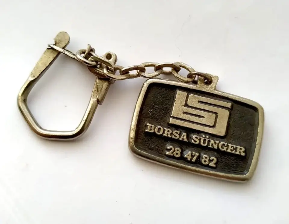 Borsa sünger * Eski Anahtarlık