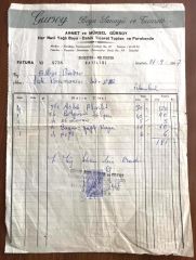 Gürsoy Boya Sanayi ve Ticareti * Fatura
