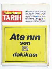 Yıllarboyu Tarih dergisi 11 Kasım 1979