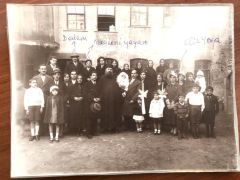 Ermeni Papaz ve topluluk - 17X23 fotoğraf