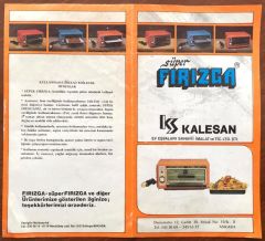 Süper Fırızga - Kalesan Ev Eşyaları Sanyii İmalat ve Tic. Ltd. Şti / Broşür