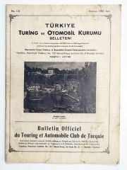 Türkiye Turing ve Otomobil Kurumu Belleteni NO.125 - Antalya limanı