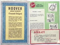 Hoover Otomatik Çamaşır Makinası - 4 Adet Efemera