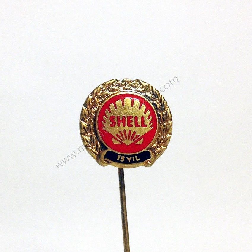 Shell 15. yıl - Sıcak mineli rozet