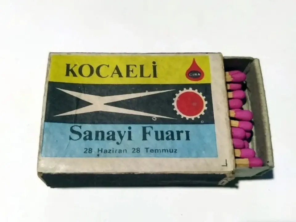 Kocaeli Sanayi Fuarı 28 Haziran 28 Temmuz / Çıra Kibritleri * Eski Kibrit