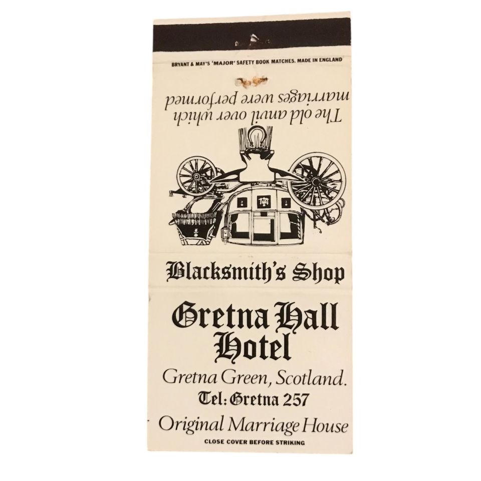 Gretna Hall Hotel - Scotland / Eski kibrit