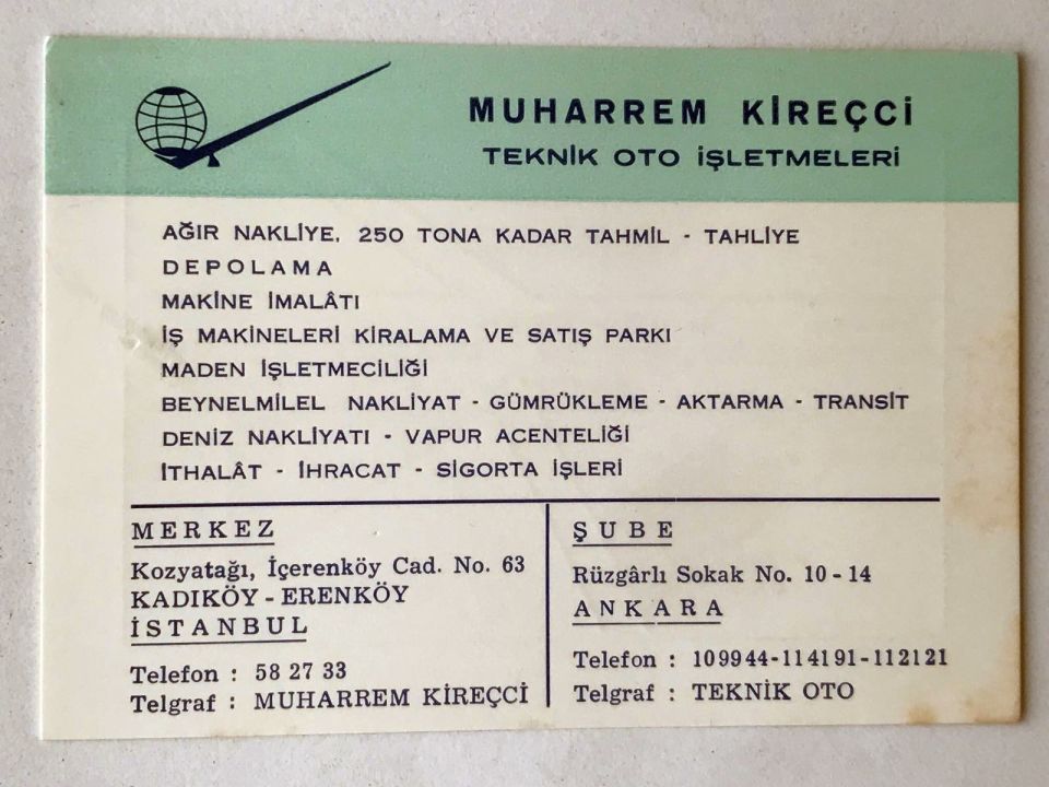 Muharrem KİREÇÇİ / Teknik Oto - Kartadres