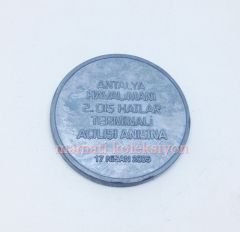 Antalya Havalimanı 2. dış hatlar terminali açılışı anısına - Hatıra para -