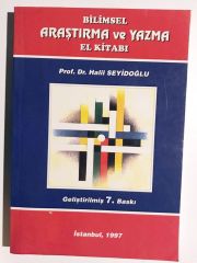 Bilimsel Araştırma ve Yazma El Kitabı - Halil SEYİDOĞLU