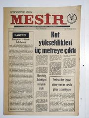 Manisa'nın Sesi Mesir gazetesi 7 Aralık 1978 - Gazete