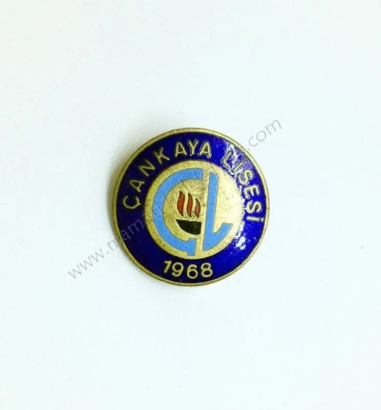 Çankaya Lisesi 1968 * Mineli Eski rozet
