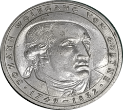 Johann Wolfgang Von Goethe / 5 Mark - Nümismatik