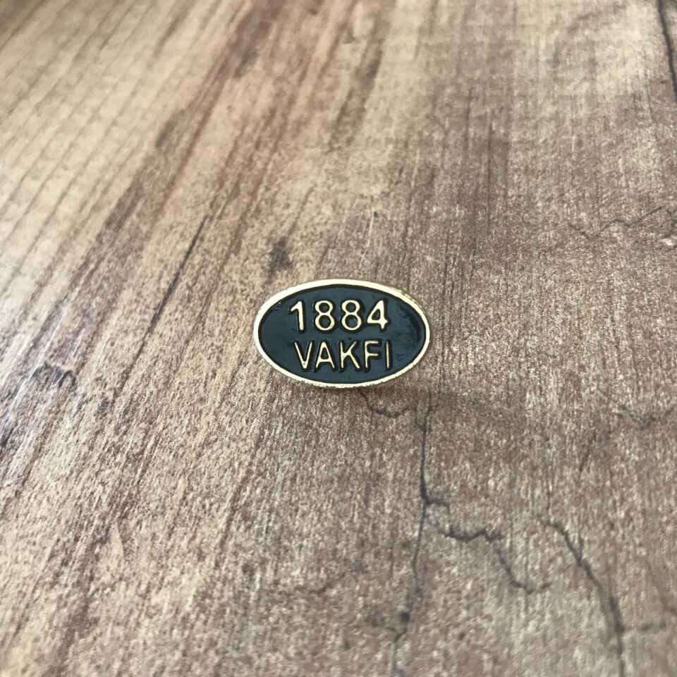 1884 Vakfı * Mineli Eski rozet