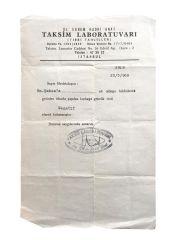 Muzaffer Esat GÜÇHAN - Maçka Eczanesi kaşeli, reçete
