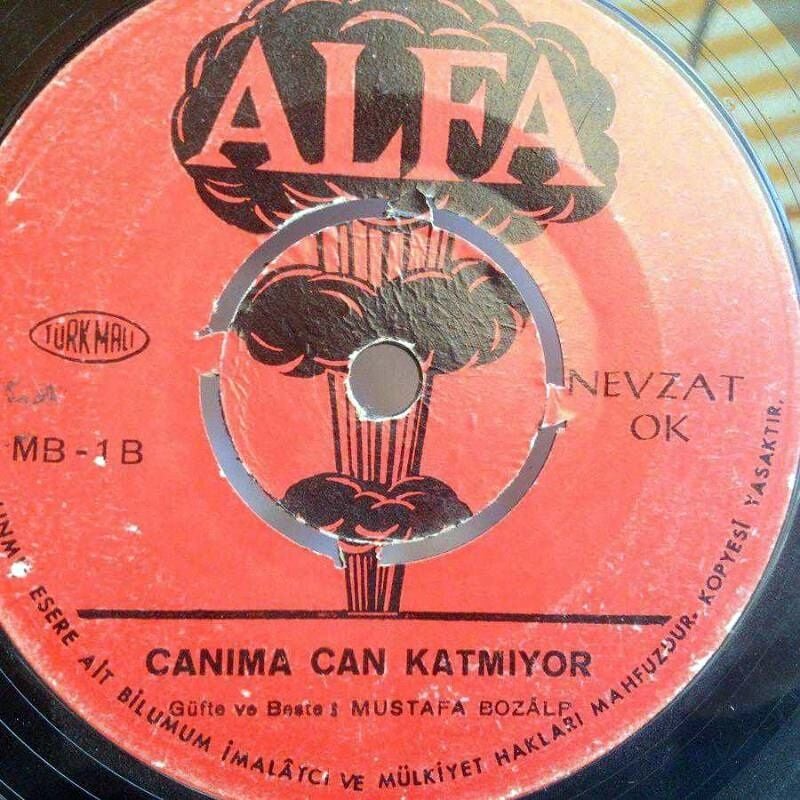 Nevzat OK * Nalan - Canıma can katmıyor * 45'lik plak NADİRRR