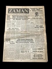 Kıbrıs Zaman gazetesi - 7 Şubat 1977