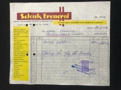 Selçuk ERENEROL İnşaat Malzemesi - Fatura