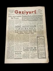 Gaziyurt Gazetesi / Gaziantep - 5 Ocak 1951
