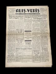 Alış - Veriş gazetesi, 12 Ocak 1948 - Efemera