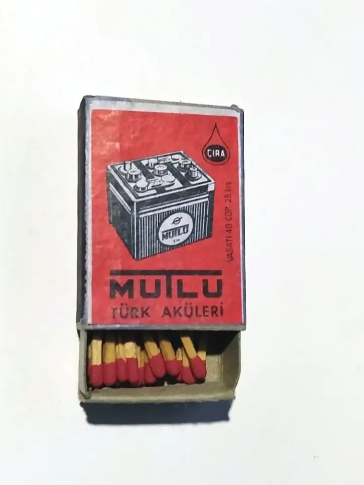 Mutlu Türk Aküleri * Çıra kibrit