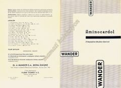 Wander ilaç tanıtım - Aminocardol Theopylline ethylene - Efemera