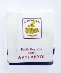 Anavatan Partisi - Avni AKYOL  / Kibrit