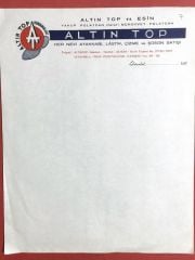 Altın Top Kunduraları - Antetli Kağıt
