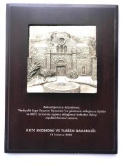 KKTC Ekonomi ve Turizm Bakanlığı Plaket / Othello kulesi