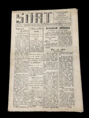 Siirt Gazetesi - 11. kanun - 1942