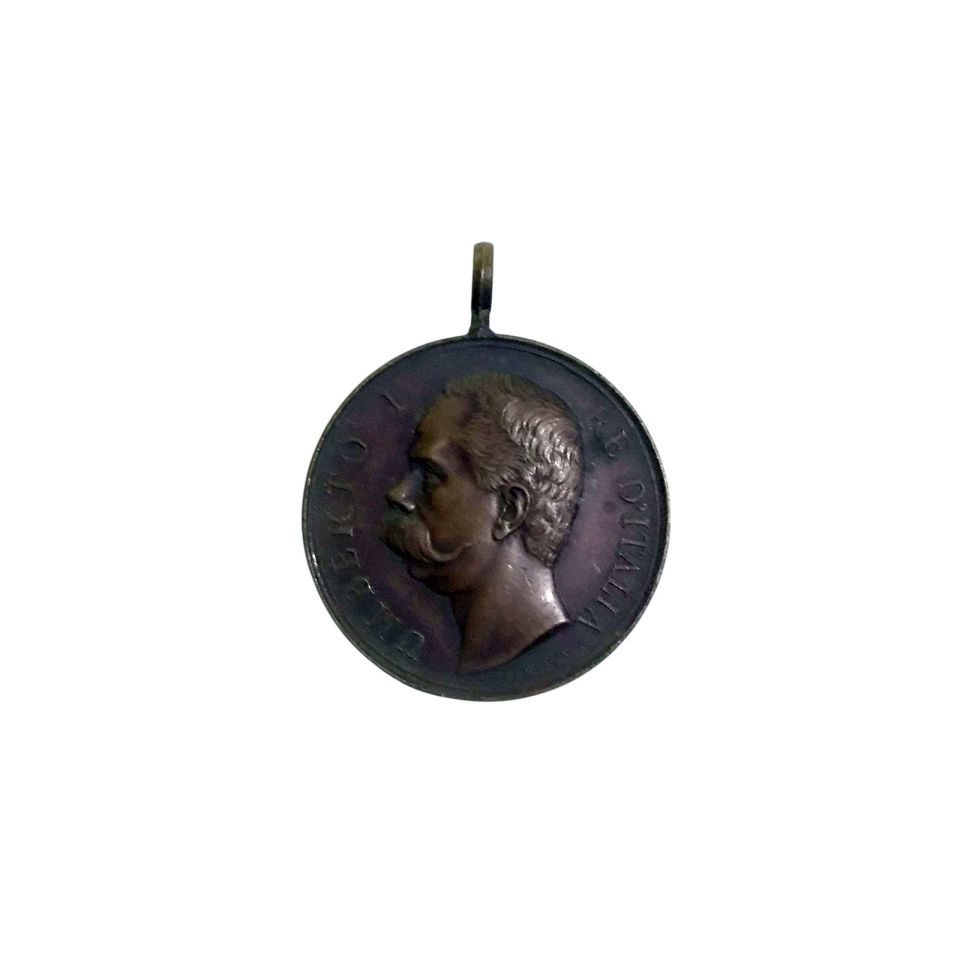 UMBERTO I RE ITALIANE - Bronz Madalya